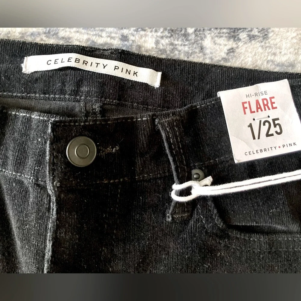 Pink's Hi-Rise flare super stretch jeans size 1 - Picture 4 of 7